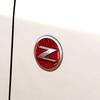2 Stück für Nissan 350Z Z33 2003–2009, Auto-Kotflügel-Logo, Emblem, Dekoration, Aufkleber, Kohlefaser, Auto-Zubehör