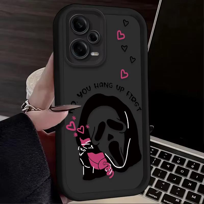 

Страшный Крик Лицо Призрака Чехол Для Телефона Для Redmi Note 13 12 Pro Plus 5G 13 12 Pro 4G 5G 11 10 Pro 12S 5G 11S 10S Redmi 13C 12 5G Redmi Note 12 Pro 5G