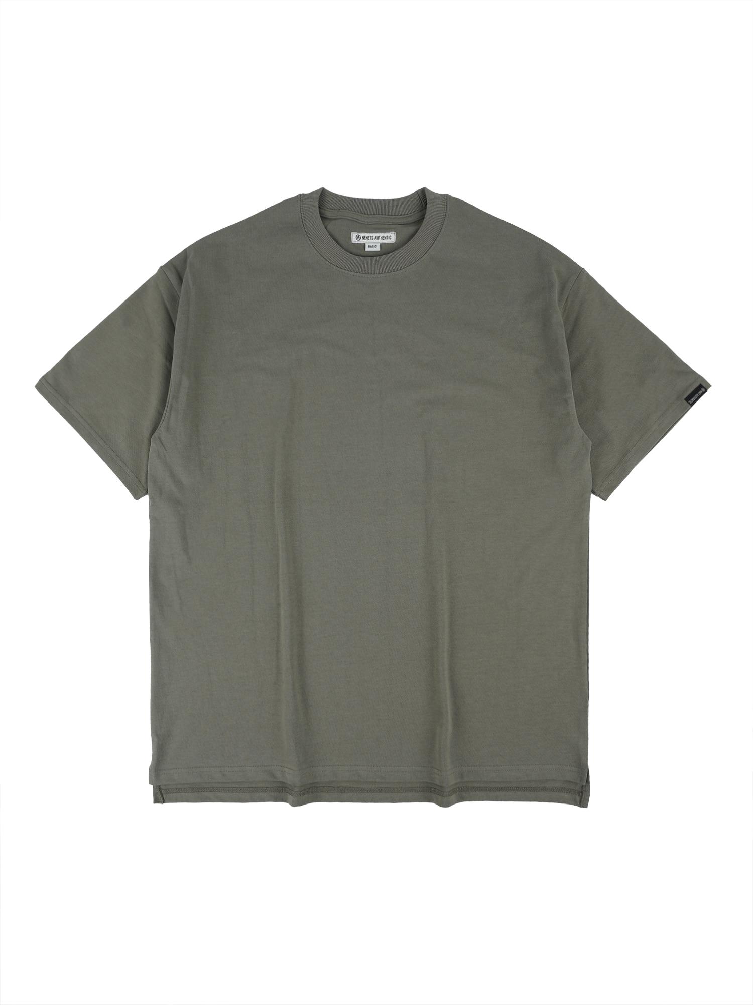 Nenets Authentic Overfit City Basic S/S Tee Olive Olive/Basic(M)
