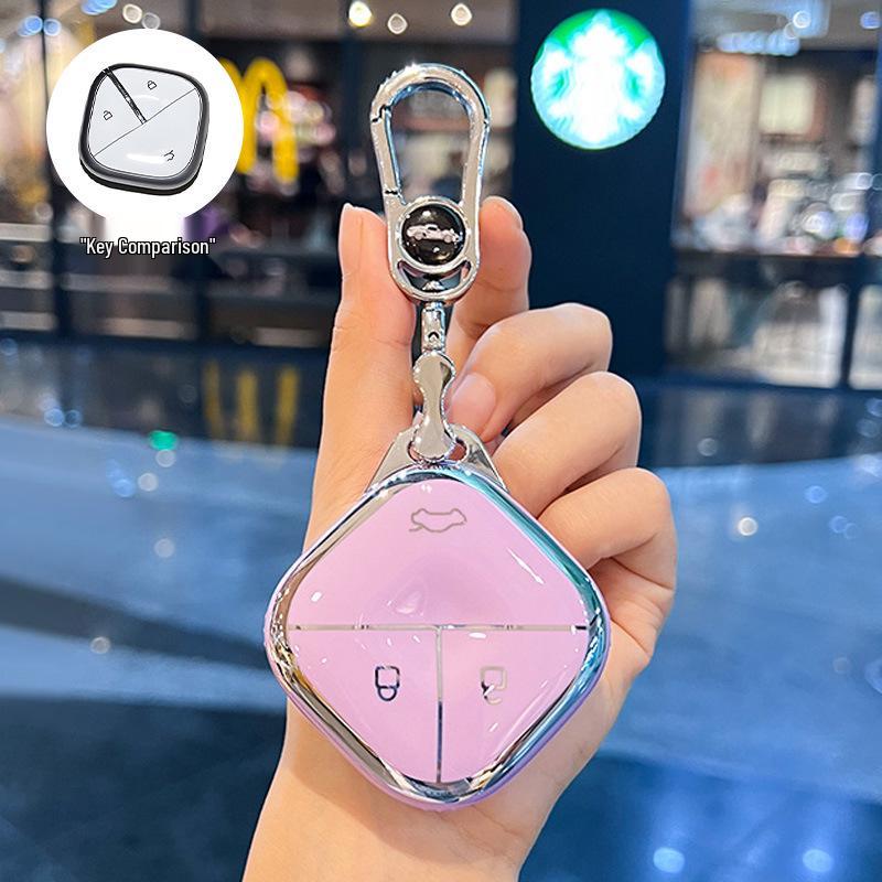 Wuling Bingo Key Cover for Hongguang Miniev, Bingo Plus, Xingguang S, Macaron, Mini GB, Jiachen - Women's Edition