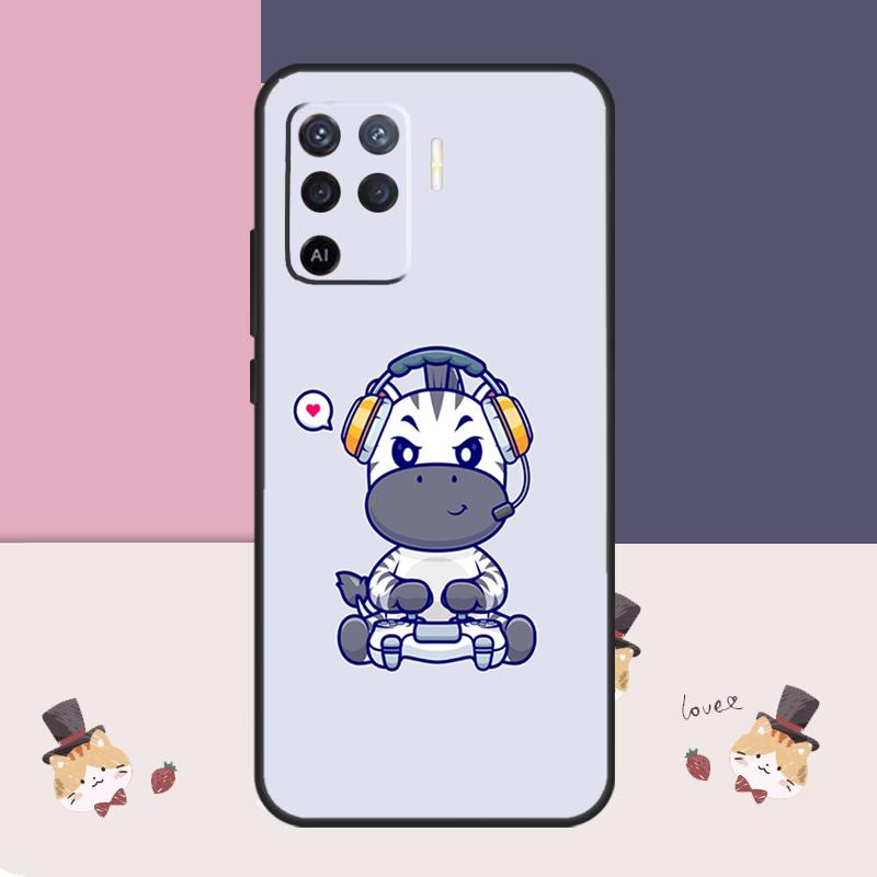 Eat Sleep Game Colorful Case For Oppo A94 A74 A54 A18 A38 A58 A78 A98 A80 A60 A40 A96 A76 A16 A15 A17 A57 A77 A5 Pro