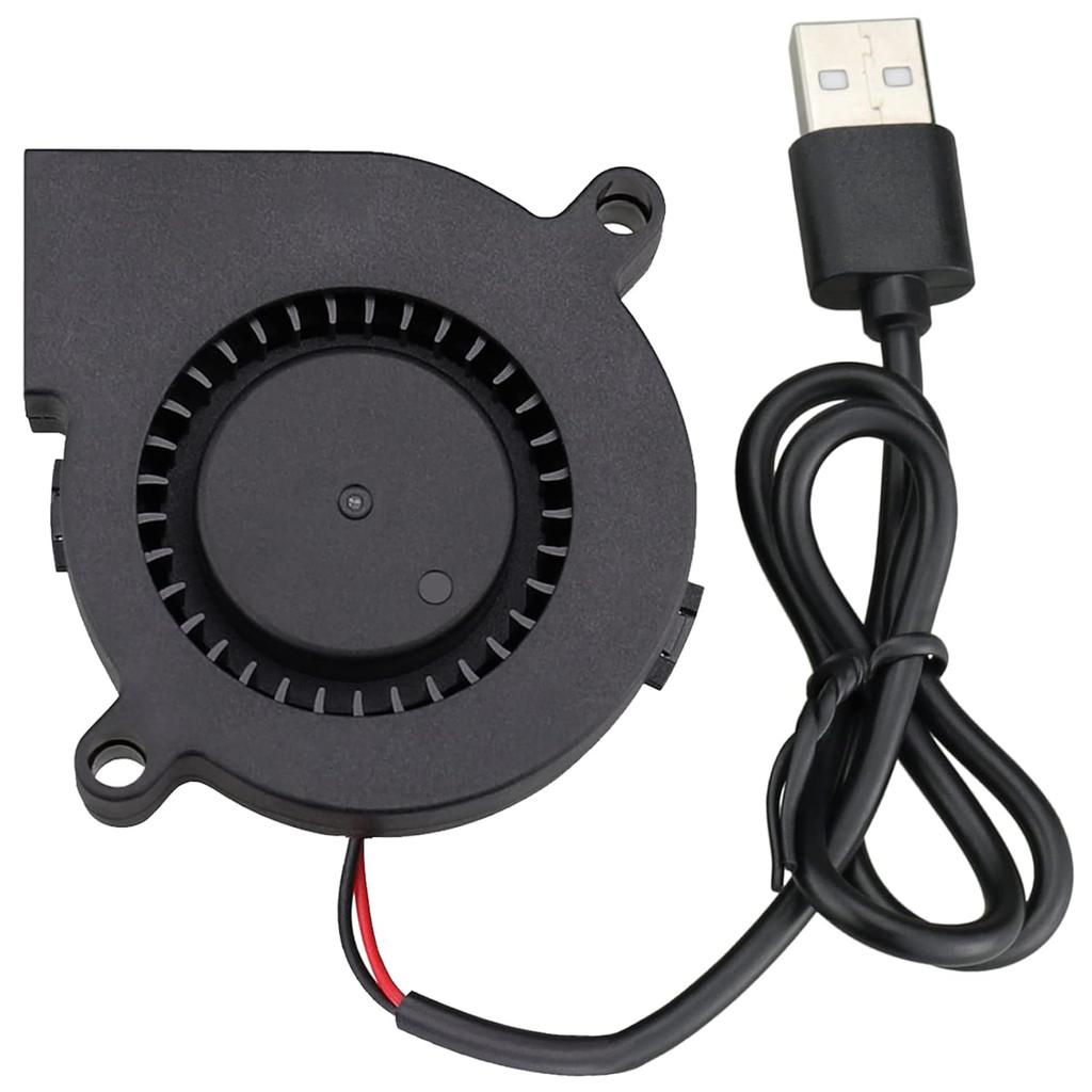 5015 6015 7515 USB Blower Fan 50mm 60mm 75mm 5V DC Brushless Turbine Turbo Cooling Fan for Helmet Laptop 3D Printer Ventilaiton