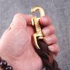 Strong Genuine Leather Dog Leash with Softening Treatment Comfortable Handle for Medium and Large German Shepherd Dogs