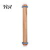 Sturdy Baker Accessories for Home Rolling Pin with Thickness Rings, Ergonomic Measurement Markings Kitchen Tool, Durable Stainless Steel Utensil