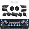 Car Dashboard Air Conditioner AC Button Key Venlitation Auto Knob Switch Cap For BMW X5 X6 E70 E71 E72 2007-2014 64119310445