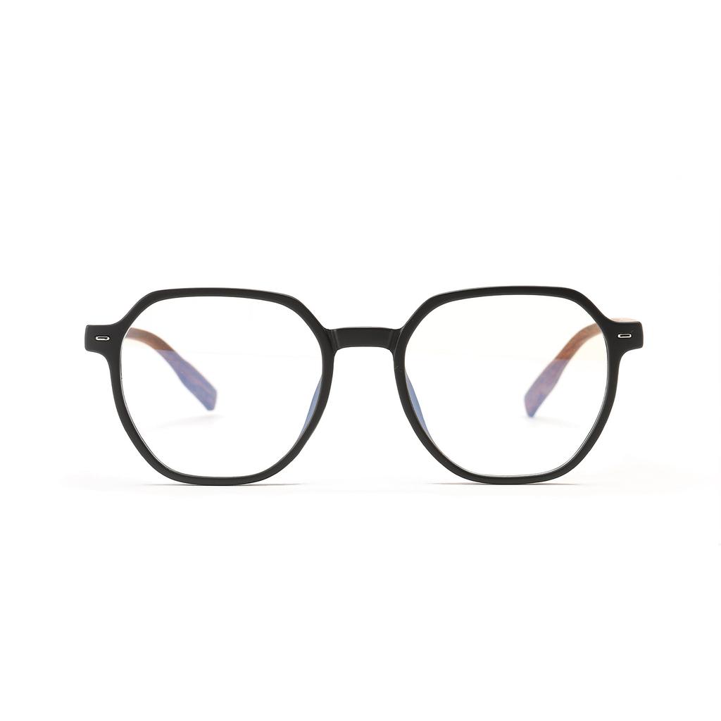 Glasses 75232 Square Rivet Thin Frame Retro Gradual Change Frame Flat Mirror