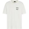 Fun Embroidered Round Neck Short Sleeve T-Shirt Men Tops Off-White EM000827-AF12926-U0003