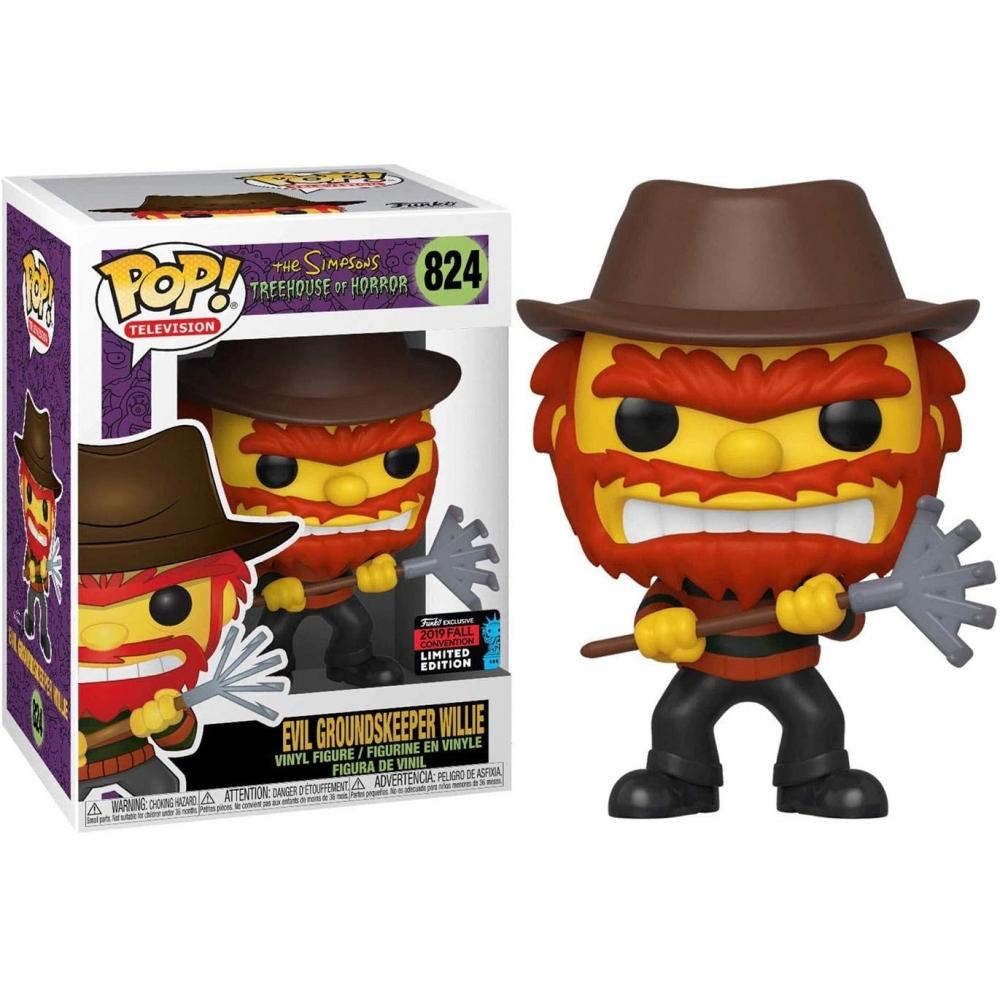 Funko Pop Anime The Simpsons Wicked Groundskeeper Willie Fall Convention Exclusive