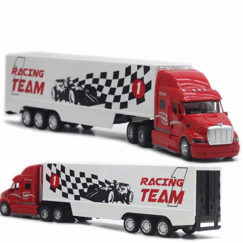 1/48 Big Size Container Truck Removable Windup Toy Children Gift