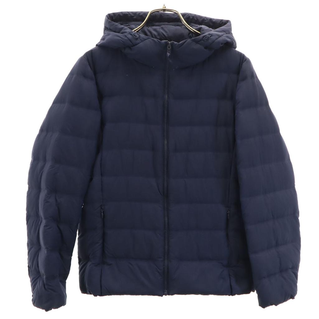 Uniqlo Seamless Ultra Light Down Jacket M Navy Women Used