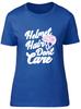Funny Cycling Bicycle Unisexs TShirt Helmet Hair Dont Care Ladies Gift Tee