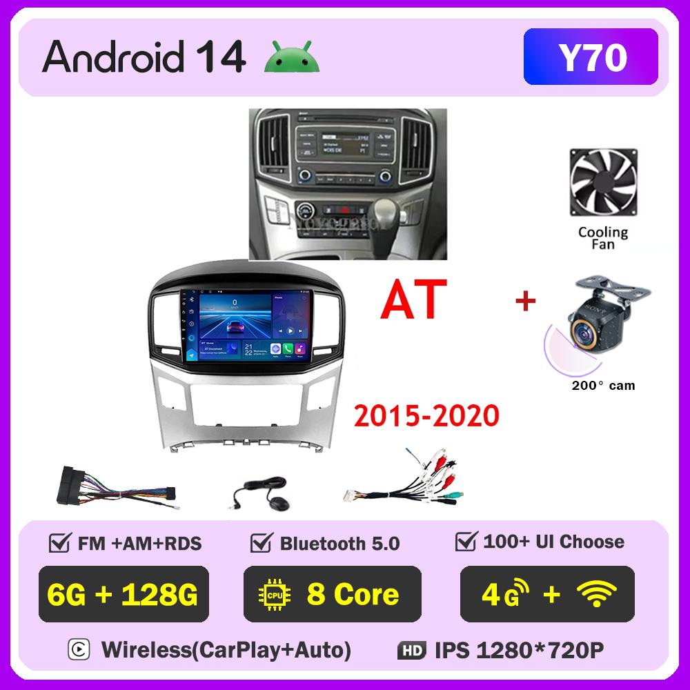 Pentru Hyundai H1 Grand Starex i8000 TQ 2007 - 2015 Player Radio Auto Ecran Carplay Auto Autoradio Mirror Link Carplay Android auto