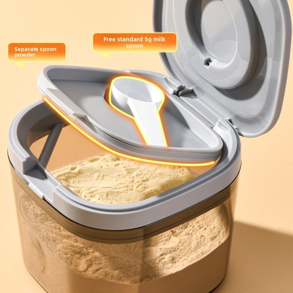 With Scraper Spoon Food Sealed Box 800ml/1300ml/1800ml Airtight Container  for Kids