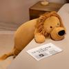 Super Soft Long Strip Popular Forest Lion Bed Baby Sleeping Comfort Baby Children Doll Plush Toy