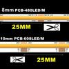 Dimmbare 3-Farben CCT COB LED-Streifenleuchte 24V 8mm 10mm Breite 2700K bis 6500K Farbwechselndes LED-Band Linear Doppelfarbe RA90