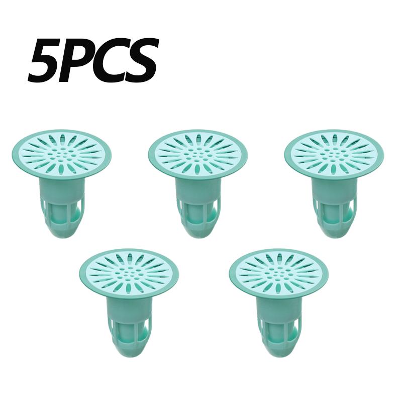 Floor Drain Deodorizer Sewer Deodorizer Gag Catcher Bathroom Sewer Filter Anti-bug Cockroach Bathroom Toilet Sealing Plug Cover