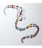 Colorful Flower Glass Beads Necklace for Women - Light Luxury, Sweet Cool Clavicle Chain, High-End Summer Accessory