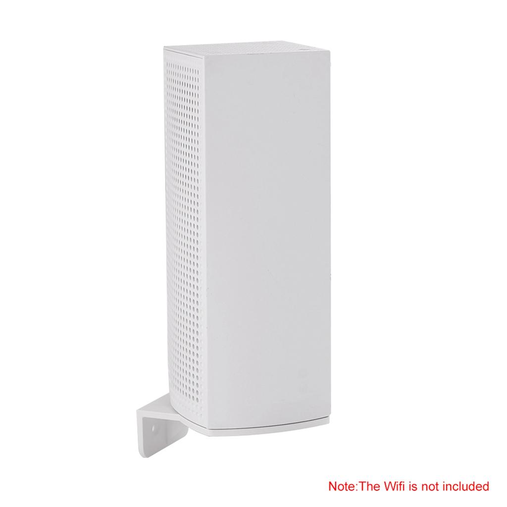 Wall Mount Bracket Stand Holder for Linksys Velop Tri band Whole Home WiFi Mesh System, White 3 Pack