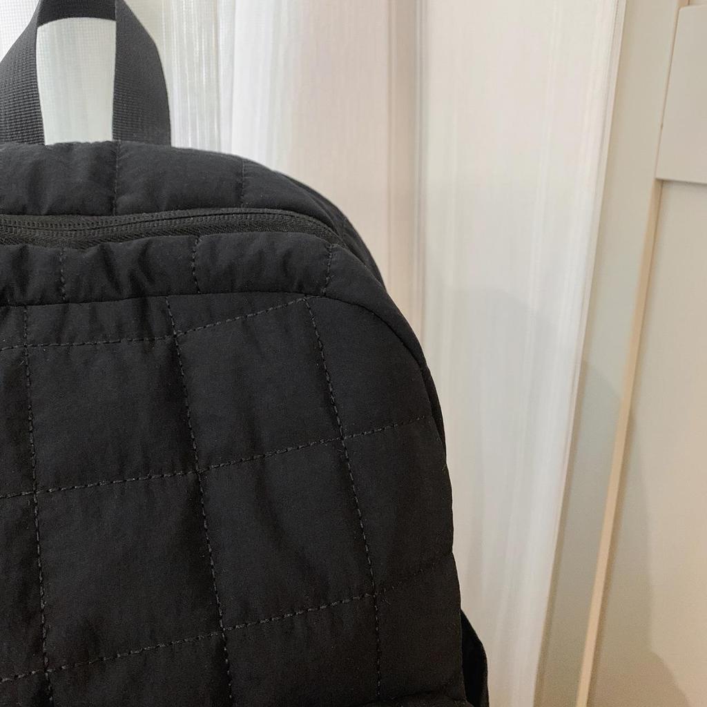 Best-Selling Waterproof Quilted Laptop Backpack - Large Capacity, Fashionable Mummy Bag for Outdoor and Casual Use