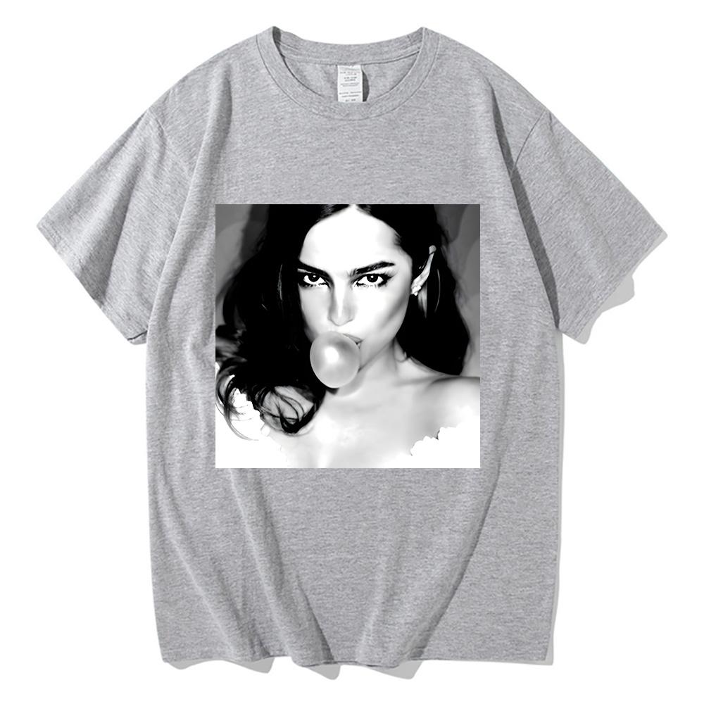 Addison Rae T-shirt Graphic Printing Hip Hop Cotton Tee-shirt Short Sleeve Gothic O-neck Tshirts Women Clothes Fashion Clothing