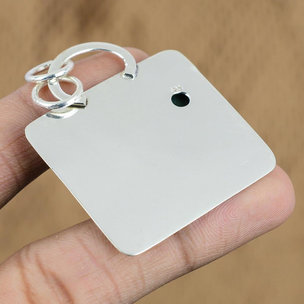 Gift For Women Jewelry Pendant 925 Sterling Silver Natural Amazonite Gemstone