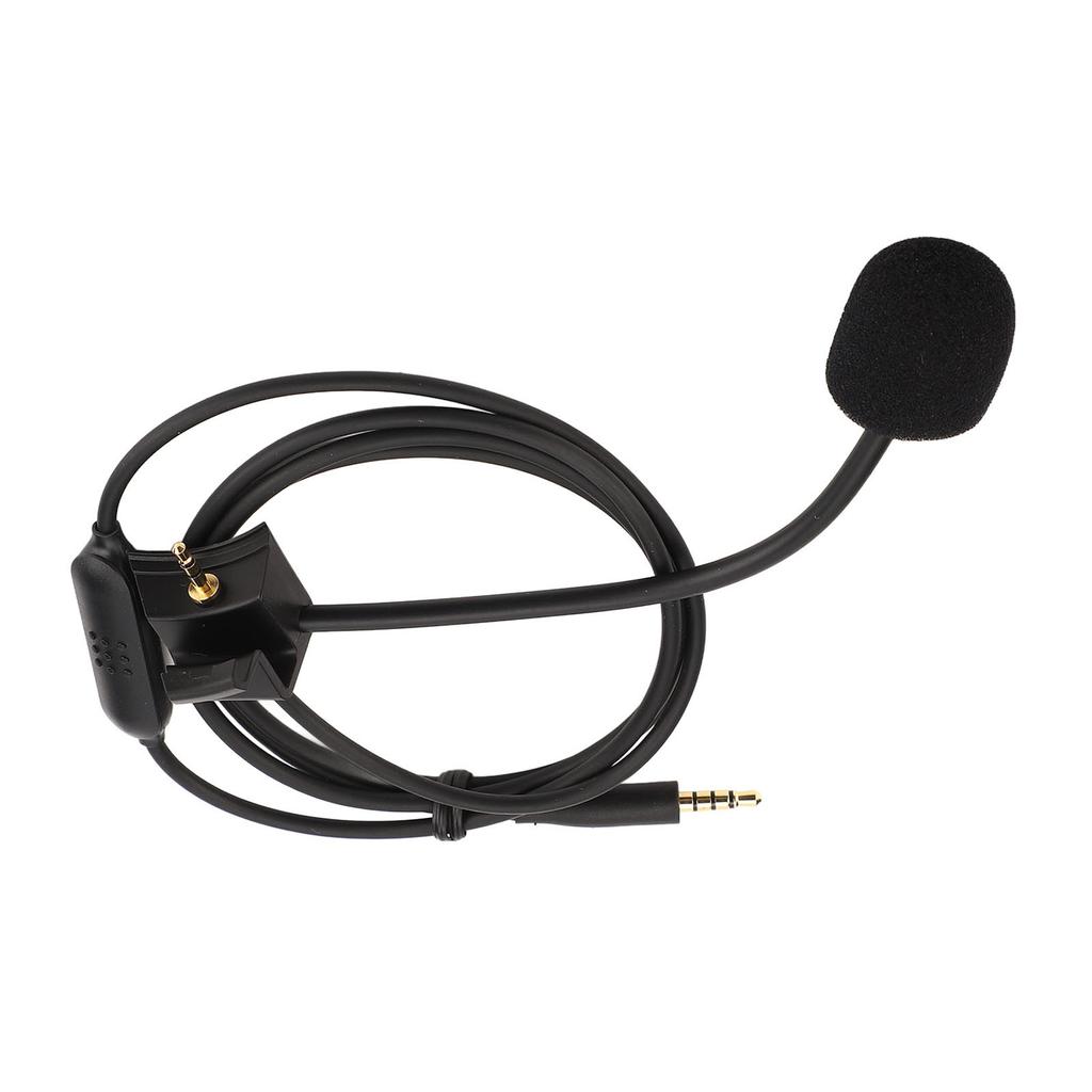 Cable Boom Microphone Noise Reduction Microphone Sound Cable with Mute Switch for PS4 PC Gaming
