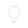 Swarovski Cattitude Moonlight Cat Double-Sided Necklace Women necklace Rose-Gold 5566726