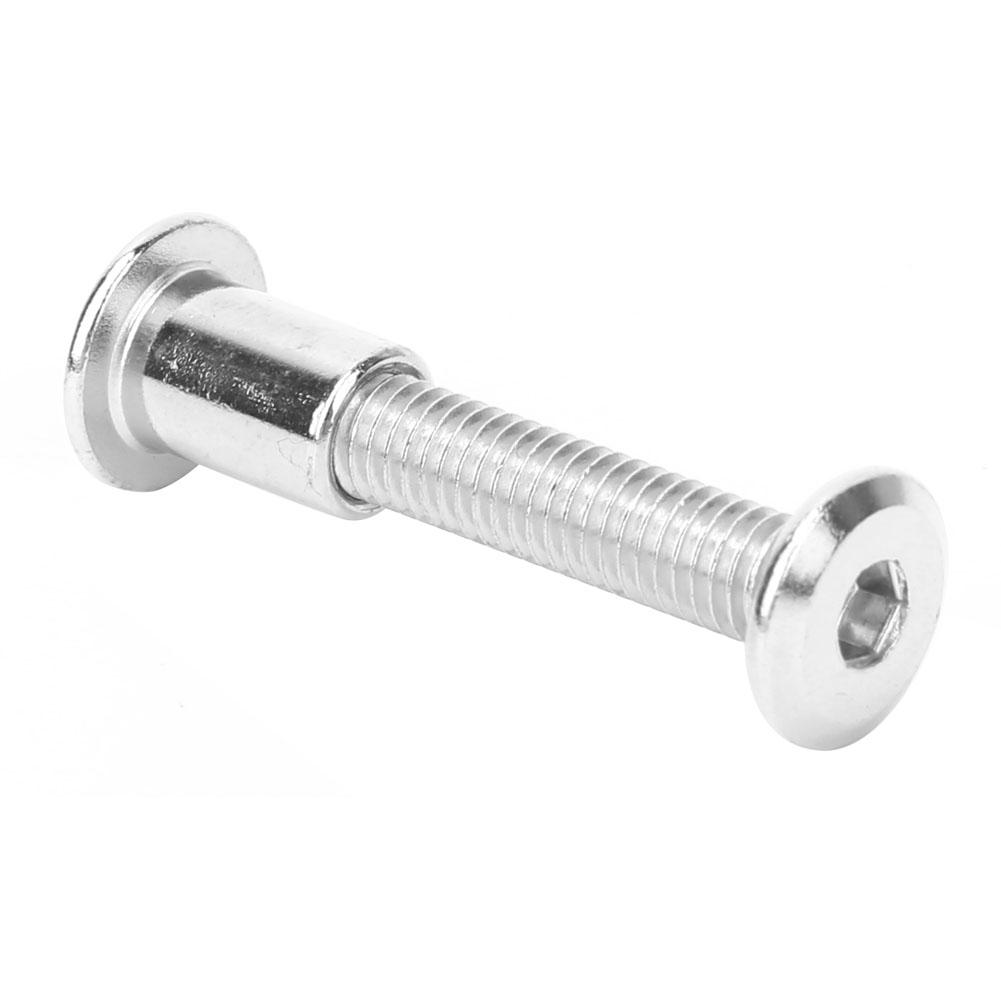 10 Pairs Hex Socket Screw Nut Kit 12mm Nickel Plated Carbon Steel Screw Nut KitM6 x 35