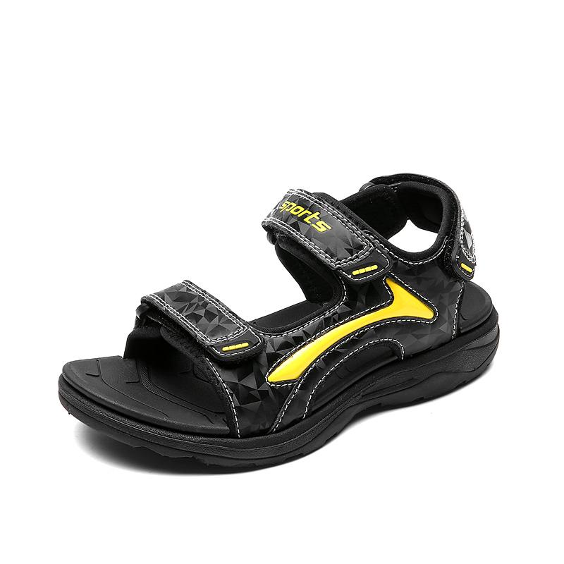 

Детская негабаритная противоскользящая износостойкая модная уличная пляжная обувь, повседневные сандалии и тапочки 40 жёлтый