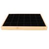 Jewelry Storage Display Trays Multipurpose 24 Grids Jewelry Tray for Ring Earring Bangle Bracelet