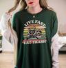 Live Fast Eat Trash Shirt Funny Raccoon Shirt Racoon Gifts Raccoon Meme Shirt Opposum Shirt Possum Gifts Animal Lover Gift Trash Panda Shirt