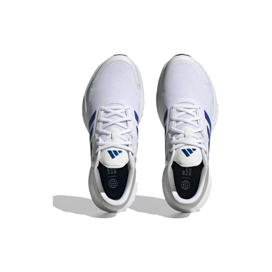 Adidas Response Comfortable Versatile Mesh Synthetic Leather Shock Absorbing Durable Low Top Casual Running Shoes Men sneaker White Blue HP5922
