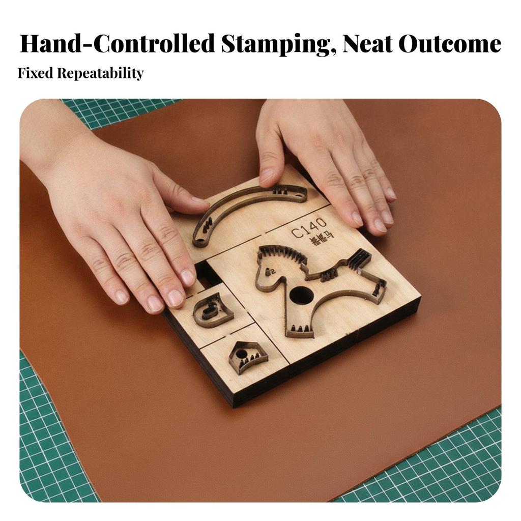 Rocking Horse Cutting Die | Sturdy, Shape Die, for Handmade Keychains