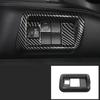 For Toyota Highlander XU70 Refit   2022 Car Carbon Fiber Interior Mouldings Gear Panel Cover Frame Accessories For