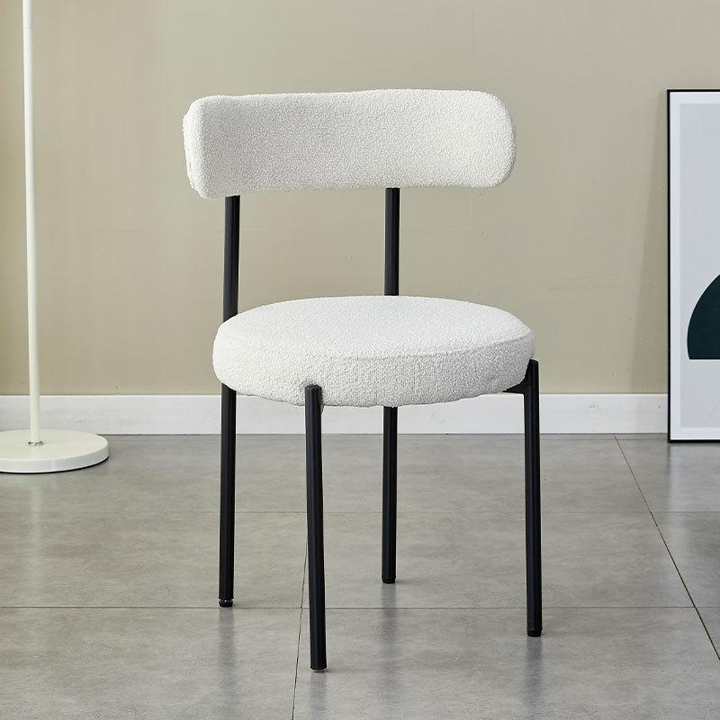 Modern Simple Backrest Chair High-end Dining Chair Upholstered High-value Chair