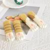 4Pcs Cute Cat Paw Knit Chair Leg Covers Non Slip Wear Resistant Table Foot Protectors