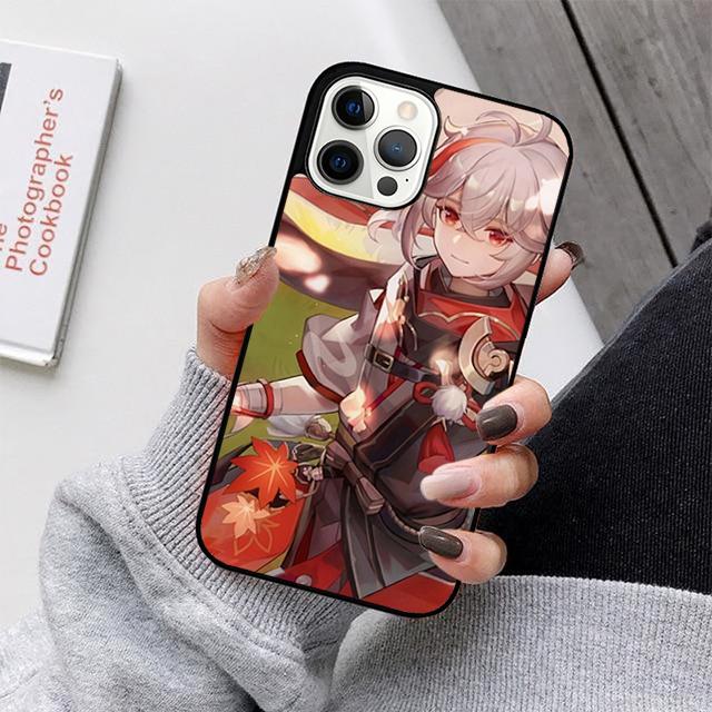 Genshin Impact Kaedehara Kazuha Phone Cases Cover For iPhone 17 Air 16e 15 14 12 13 11 Pro MAX apple Plus Coque