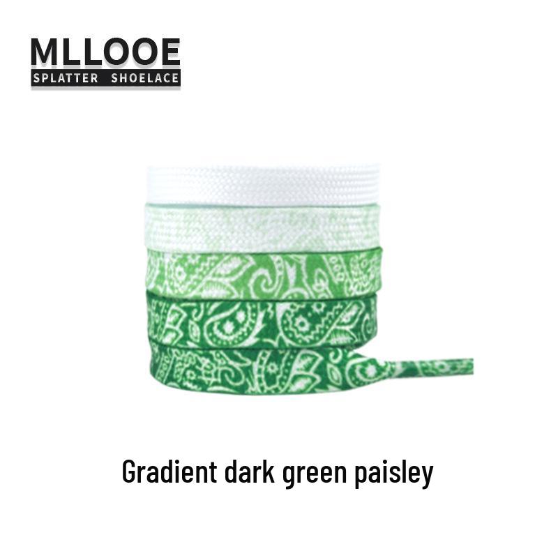 Cashew Flower Shoelaces for Air Force One AF1 & Casual White Sneakers