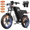 Electric Bicycle All-Terrain VARUN 1000W Motor Adult Ebike 48V 31.5AH Full Suspension Top Speed 45Km/h 7 Speed Load 150Kg X-Plorer Beast