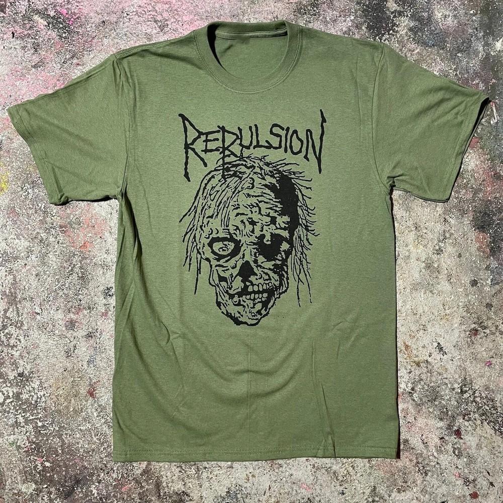 

Repulsion Shirt Cotton Full Size Shirt Military Green BL1463 Unisex T-Shirt XXXL