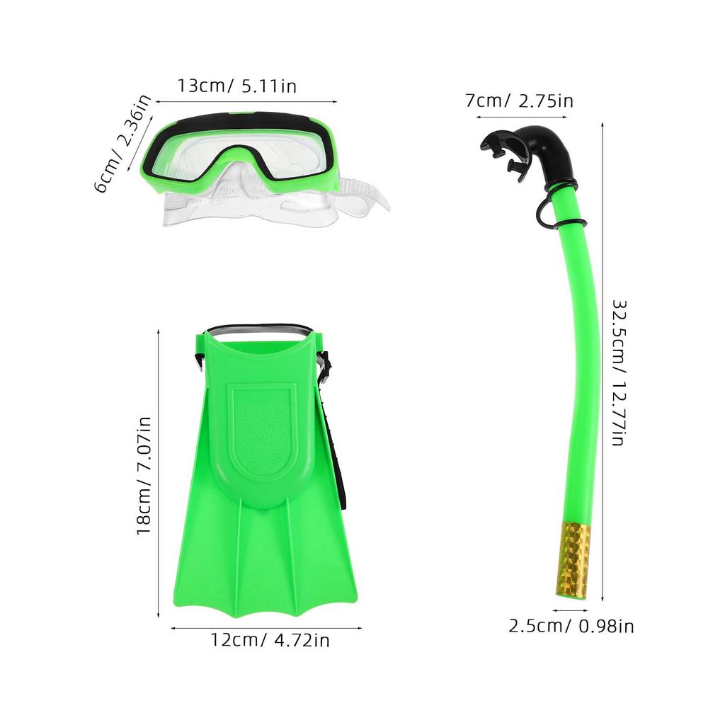 Costum de neopren CALLARON și Set de snorkeling, Ochelari pentru copii, Labele picioarelor, (Echipament de înot)