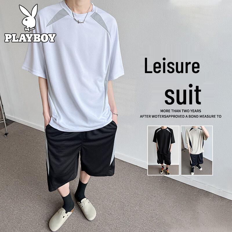 PLAYBOY Men s Summer Sportswear Set 2XL