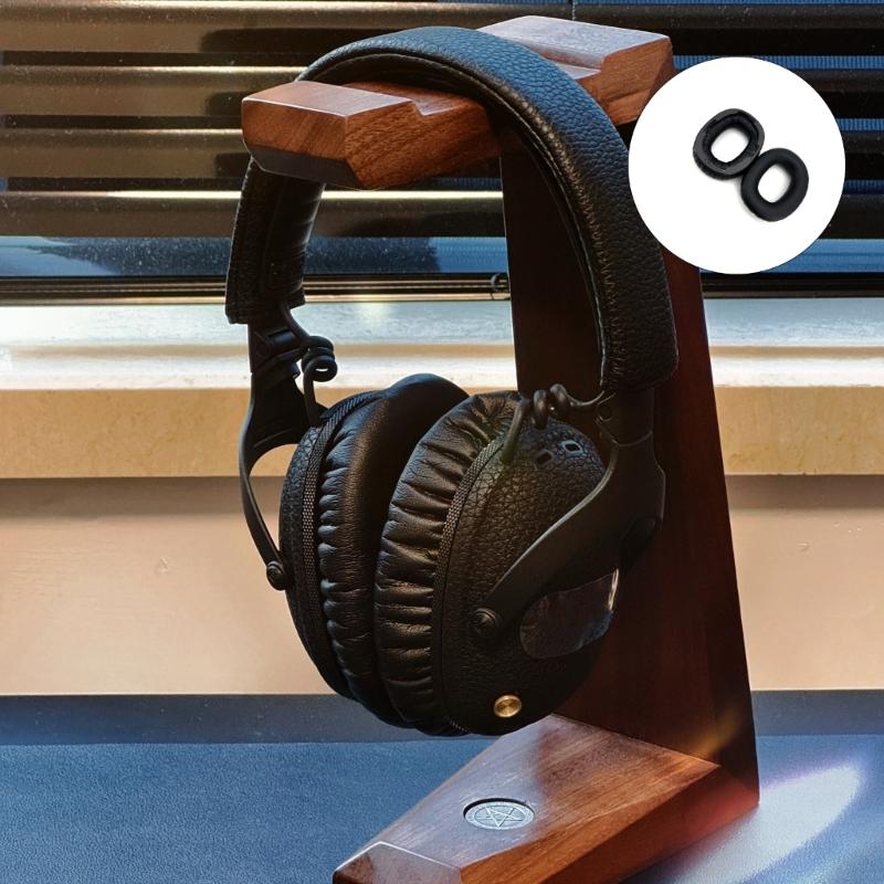 Ear Cushions Protein Leather Soft Earpads Noise Isolation Ergonomic for Monitor 3 Active Noise Cancellation Headphone