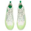Anta X XUEBI Slip Resistant, Abrasion Resistant, Breathable Coverage High Top Canvas Shoes Men's White Green Sneakers