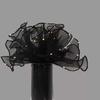 Valentine's Day 3D Ruffled Mesh Lace Flower Bouquet Wrap