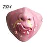 Home Celebration Accessories Latex Halloween Half Face Masque for Adults, Scary Horror Party Comfortable Cushion with Elastic Strap Cosplay, Carnival