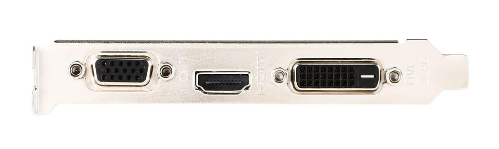 MSI Fanless GeForce GT 710 Graphics 2GB Memory Model 710 2GD3H Low-Profile Card, (GT LP)