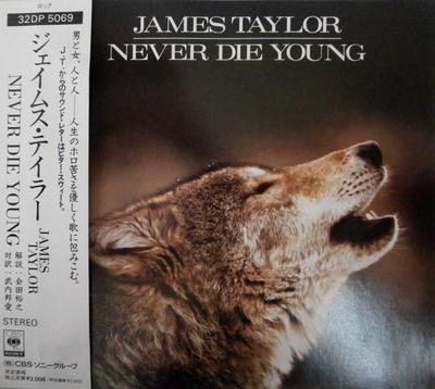 CD JAMES TAYLOR - Never Die Young 32DP5069 CBS/Sony 1988 Japan Rock Gebraucht