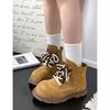 Autumn new retro platform Martin boots heightening versatile short boots 5952