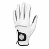 Lammleder Golfhandschuh Herren Weiß und Schwarz Golfhandschuh Rechte Hand Golf Training